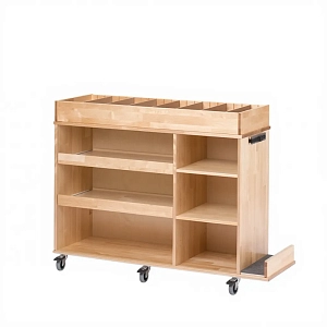 Тумба для художественных материалов с приставкой