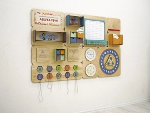 Настенная панель логопедическая «Азбука речи»