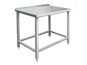 Производственный пристенный стол b700 мм, крашеный