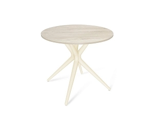 Стол ЛДСП дуб беленый высота 760 мм