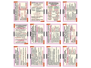 Альбом по русскому: Причастие и деепричастие — 12 плакатов