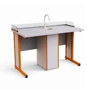 Стол ученический прямоугольная труба 1200×600