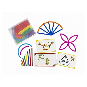 Геостикс Юниор — набор с 30 двусторонними карточками