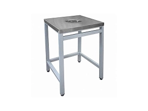 Квадратный стол для остатков пищи, серия ЭКОНОМ