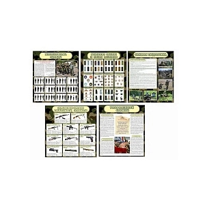 Комплект из 5-ти стендов "Военная подготовка"