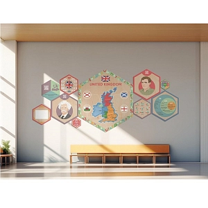 «Стендум - Английский язык» - набор информационно-методических панелей (10 шт.)