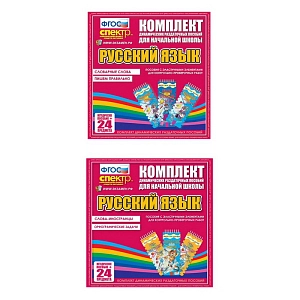 Игровые наборы по русскому языку и литературному чтению (для младших классов)