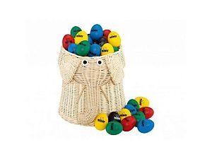 Корзина с шейкерами-яйцами Майнл НиноСет (MEINL NinoSet) 540, 80 шт.
