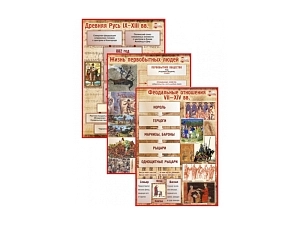 Набор стендов «История» 5–11 кл., 18 панно