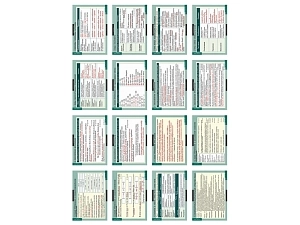 Набор плакатов по русскому языку, 11 класс — 16 шт.