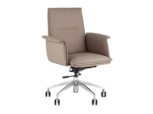 Офисное кресло Regenta TopChairs, бежевый кожзам