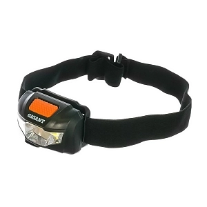 Фонарь налобный на мягком ремне