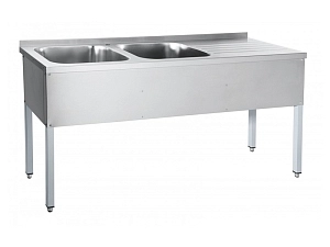 Мойка овощная СМО-6-7 краш. каркас 1770×600 мм