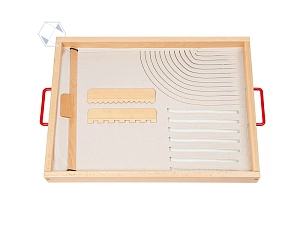 Ящик-поддон «Рисуем на песке» REN-27100