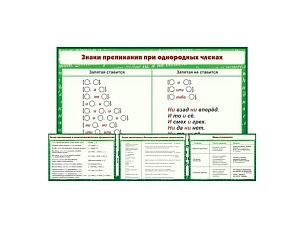 Комплект плакатов "Русский язык" для 11 класса, 16 шт.