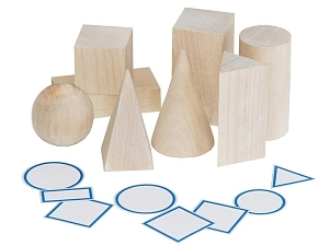 Геометрические фигуры — учебный набор (8 шт.)