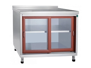 Купе-тумба СТК-2Д с подсветкой, 1000×760×865 мм