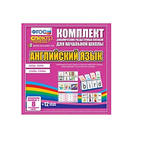 ДРП Перекидное табло. Английский язык