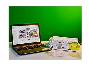 Набор натуральных образцов "Кварц в природе" — 64 шт.