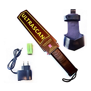 Ручной металлодетектор со звуком и вибрацией UltraScan Super Scanner Pro