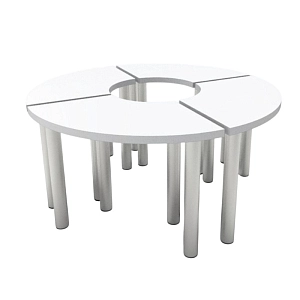 Модульный круглый стол — 16 опор