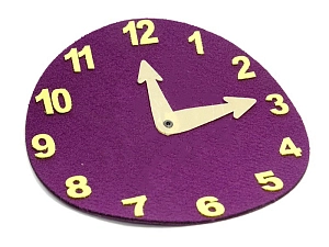 Обучающие тактильные часы для слабовидящих, Ø32 см