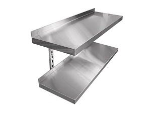 Полка ПН-1-3 нерж. сталь 800×300 мм