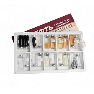 Коллекция образцов Нефть и продукты ее переработки (раздаточная)