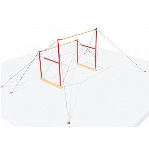 Гимнастические брусья разновысокие FSI-8750