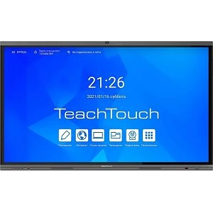 Дисплей интерактивный ТичТач TeachTouch 5.5LE 75", ИИ-функции, 50 касаний, 8/128 Гб, WiFi, Андроид