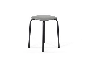 Табурет квадратный черный