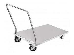 Грузовая тележка ТГ-6-1 из нерж. стали, 300 кг