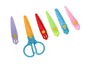 Ножницы для декорирования бумаги — рельефный край, 6 лезвий