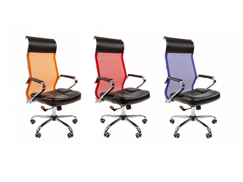 Руководительское кресло CHAIR с сетчатой спинкой