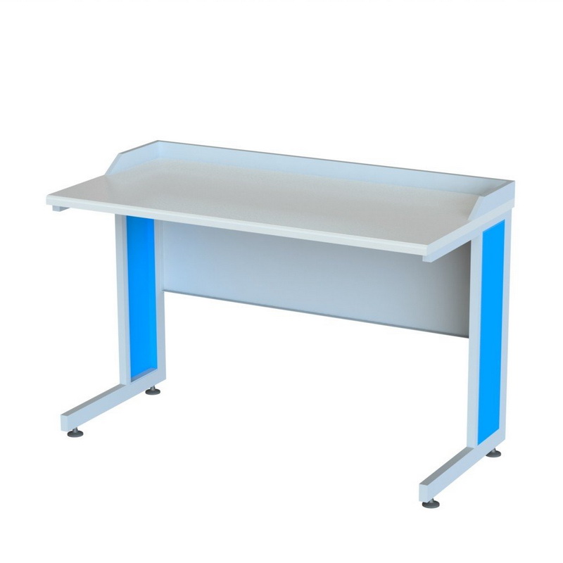 Учебный лабораторный стол с бортиком, PF 27 мм