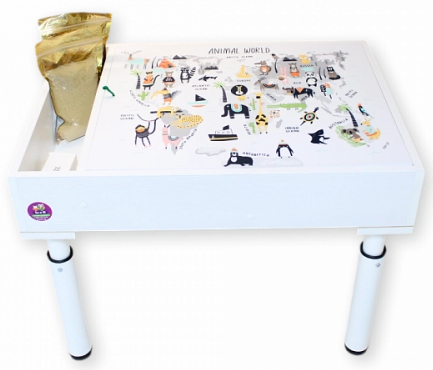 Стол для песочной терапии «Брависсимо» 700×500 мм