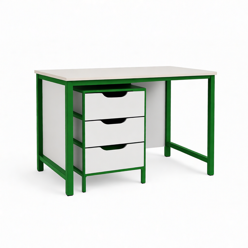 Рабочий стол с выдвижными ящиками 1200×600×760 мм