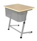 Ученический стол СЛМ-ЛТ-72 с перфорированным экраном