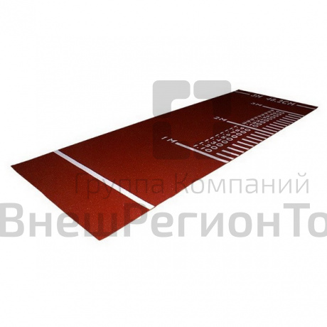 Дорожка для прыжков в длину с места с разметкой 8 мм.