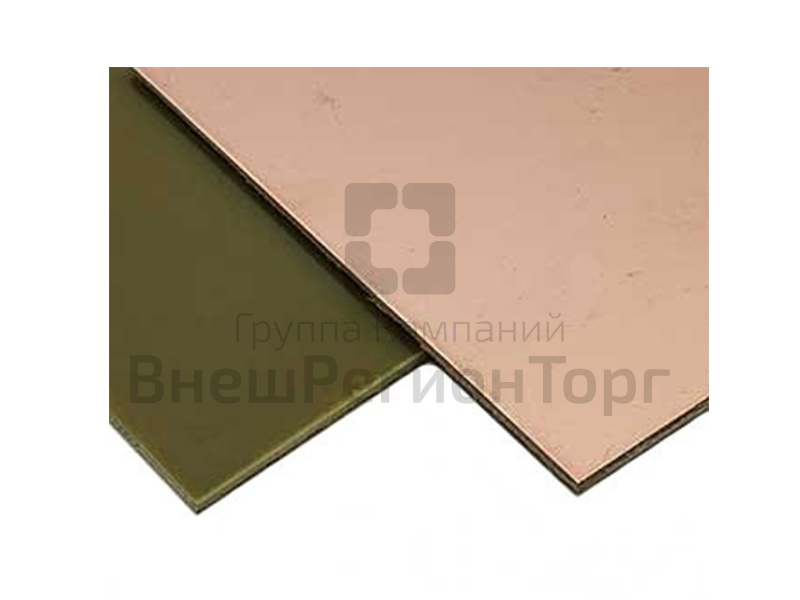Текстолит FR4-1, 100x100 мм, 1.5 мм .