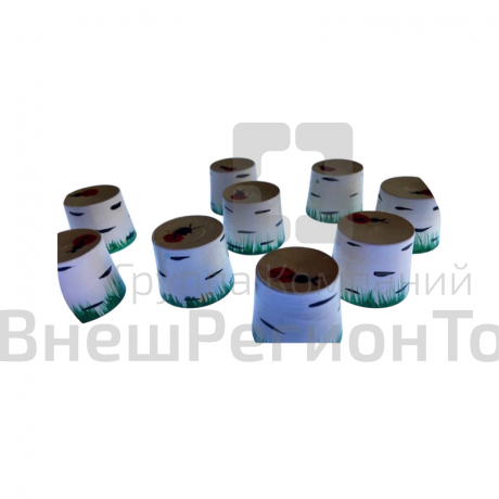 Березовые пенечки, 2 шт.