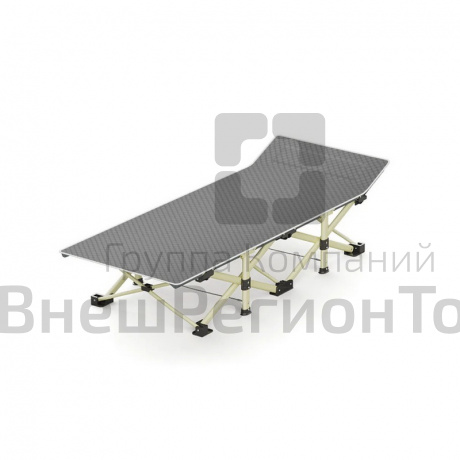 Раскладушка с регулируемым подголовником, 67х190х30см.