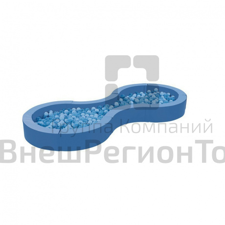 Сухой бассейн Восьмёрка, 305х125х30 см.