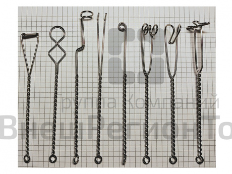 Комплект массажных зондов по методике Новиковой, 8 шт..