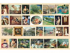 Шедевры Государственного Эрмитажа. Набор репродукций 26 шт. 42х60 см