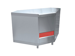 Модуль вспомогательный поворотный Аста, внутр.угол, 90 градусов, без направляющей