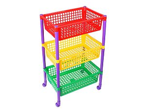 Этажерка для хранения игрушек 435х305х690 мм