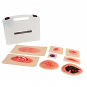 Комплект накладных травм для манекена, 8 шт