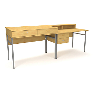 Стол демонстрационный на металлокаркасе