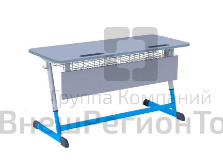 Парта NOMAD двухместная регулируемая по высоте, П1200А-Np.